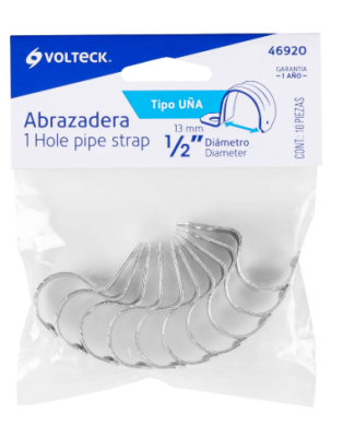 ABRAZADERA TIPO UÑA 1/2 VOLTECK (46920)